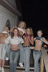 downblouse party